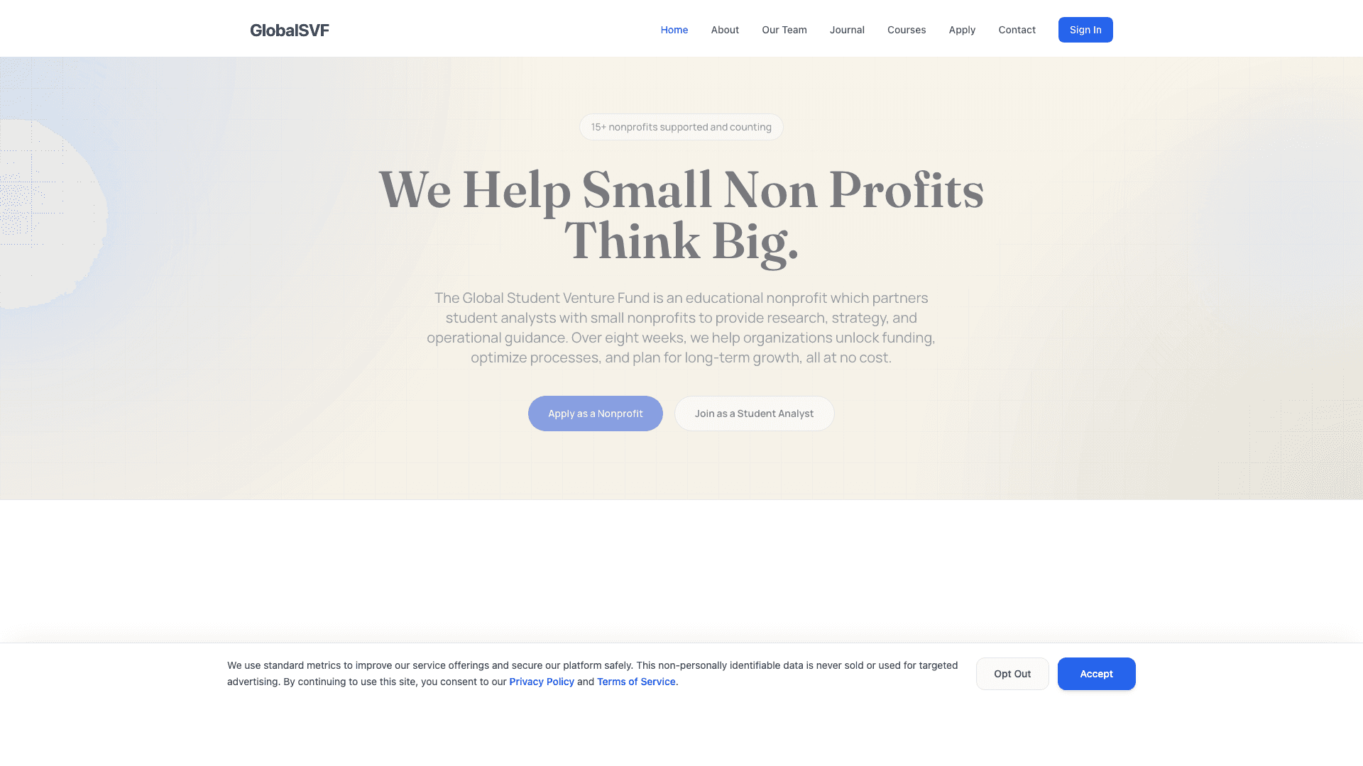 GlobalSVF Platform preview